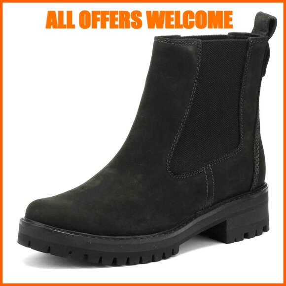 Pull-On Chelsea Boots with Stretch Gore Eco-Friendly Materials